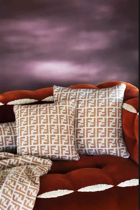 fendi sofakissen|Fendi casa cushions.